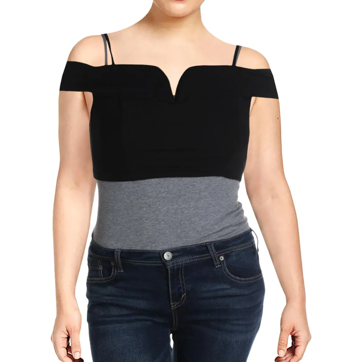 Juniors Knit Off-The-Shoulder Crop Top