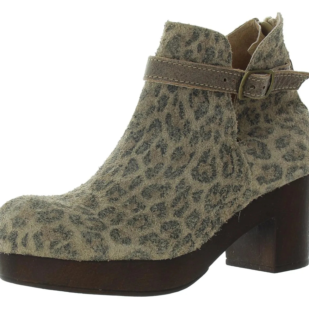 Jordyn Zipper Suede Booties