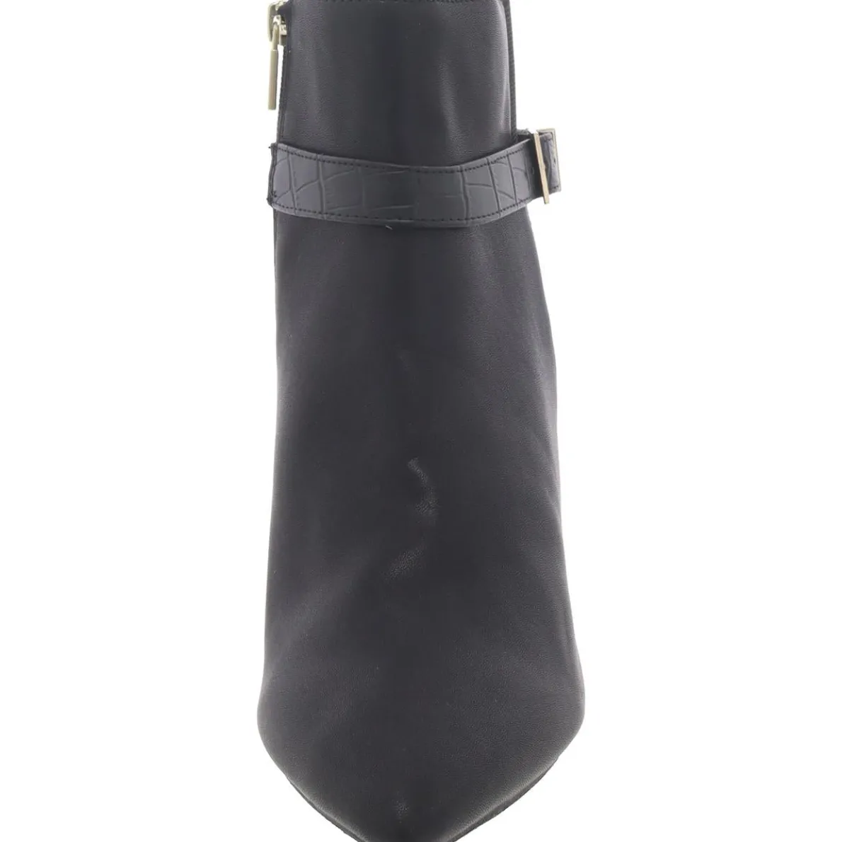 Emmie Faux Leather Wedge Boots