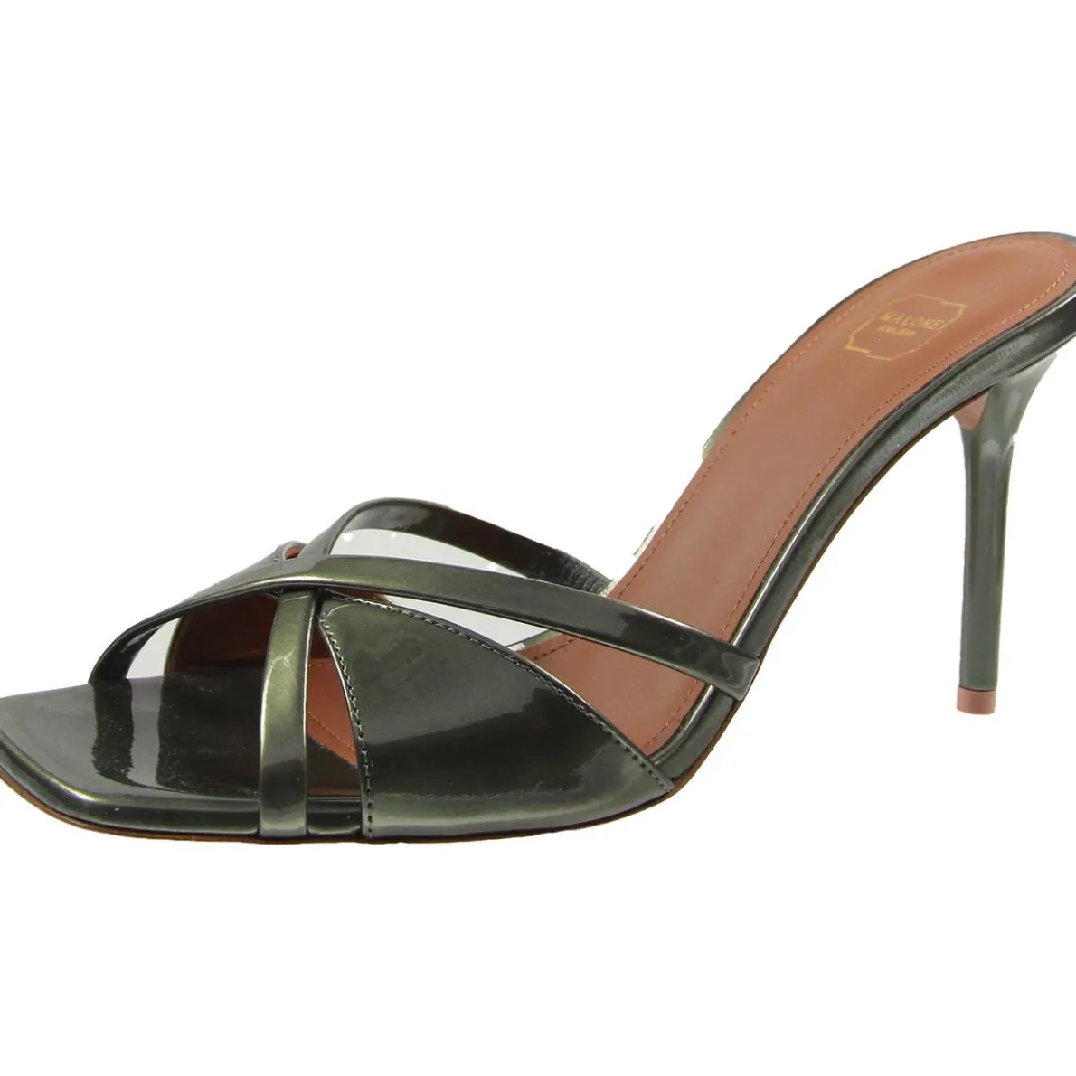 Strappy Patent Leather Heels