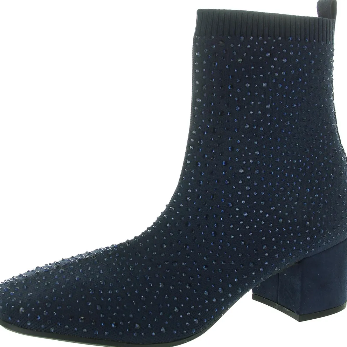 Jeweled Mid-Calf Boots