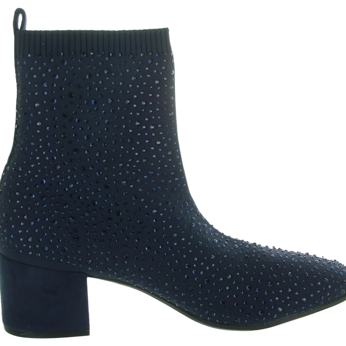 Jeweled Mid-Calf Boots