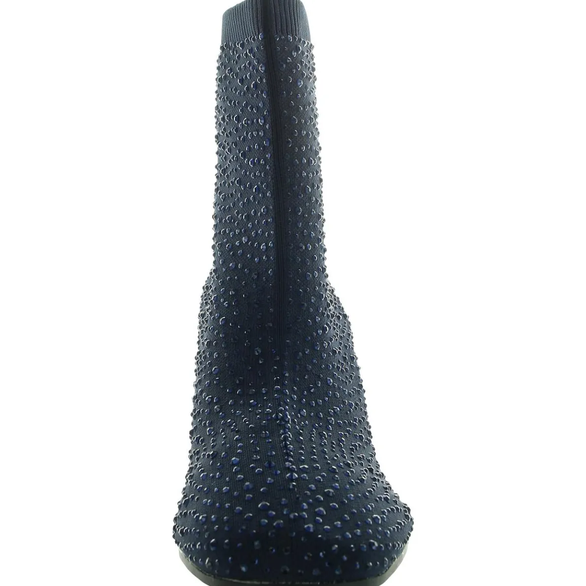 Jeweled Mid-Calf Boots