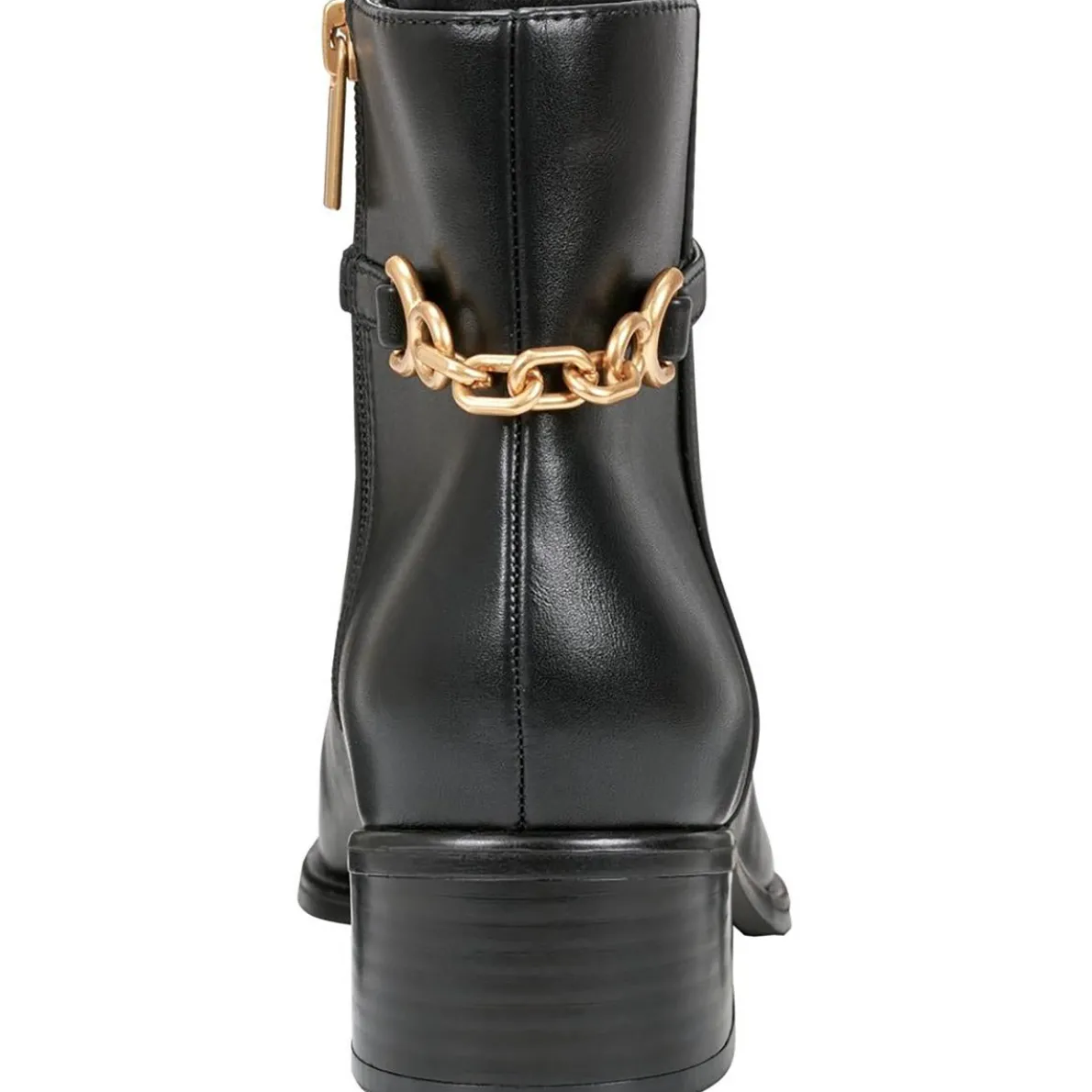 Despina 3 Zipper Faux Leather Booties