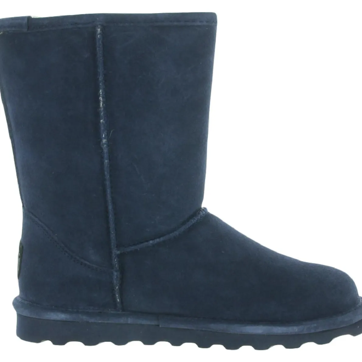 Elle Short Waterproof Suede Mid-Calf Snow Winter Boots