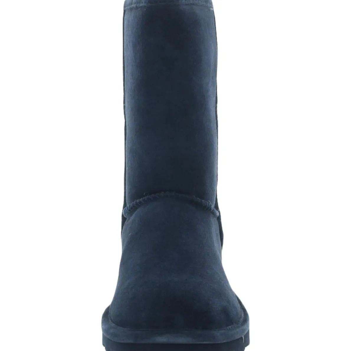 Elle Short Waterproof Suede Mid-Calf Snow Winter Boots