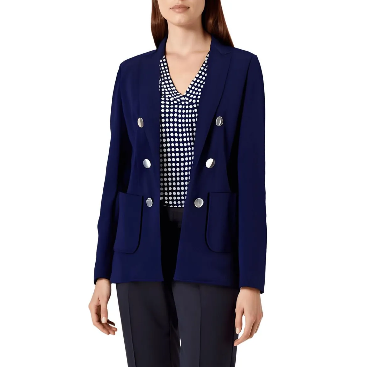 Double Breasted Office Pea Coat