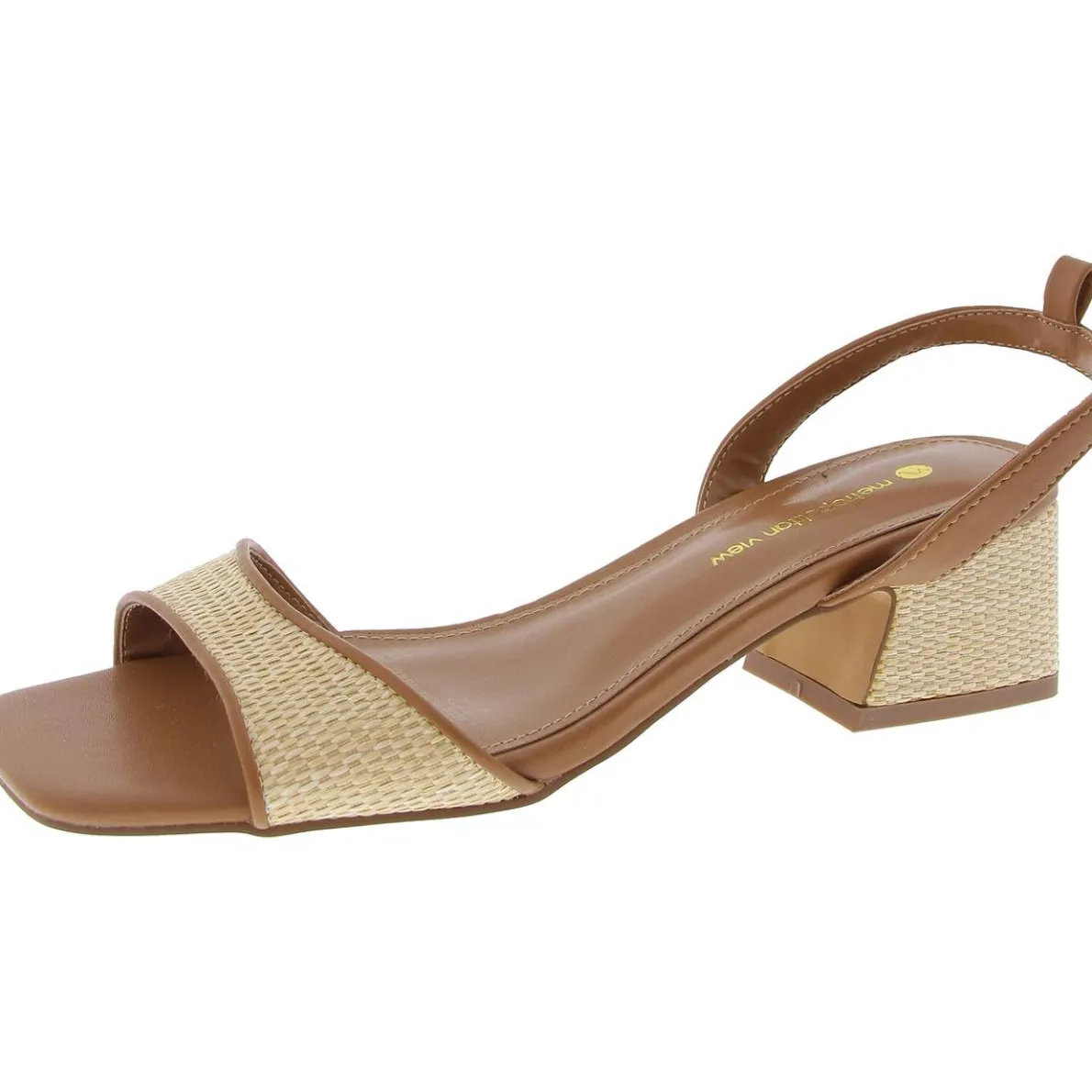 Woven Slingback Sandals