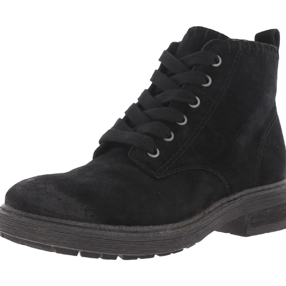 Paisle Lugged Sole Combat & Lace-up Boots