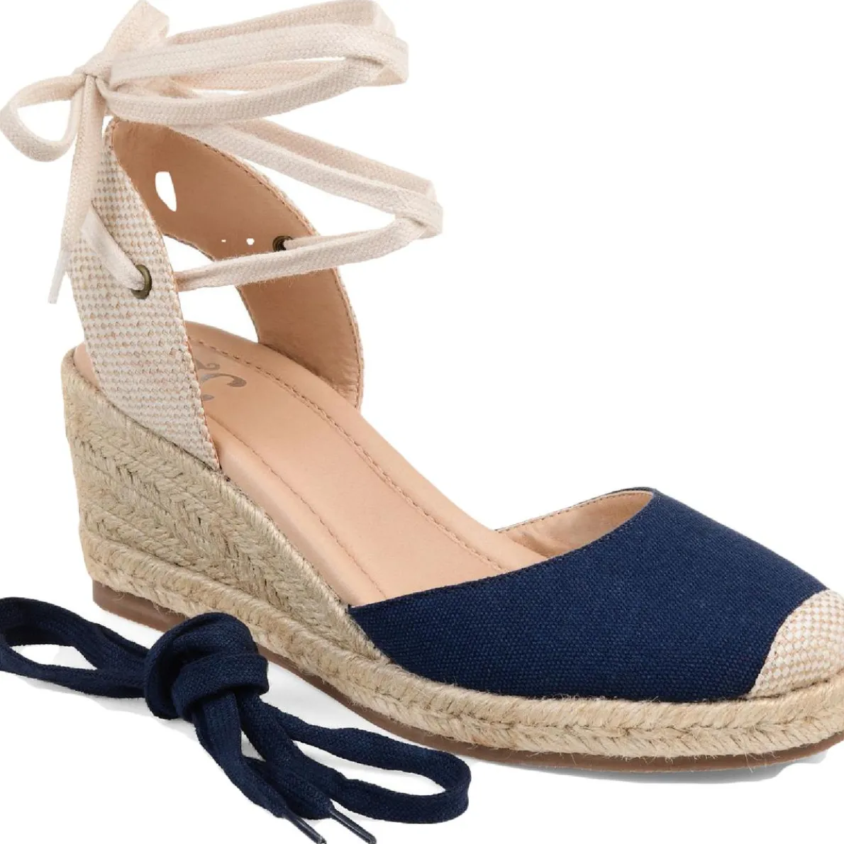 Monte Canvas Ankle Strap Espadrilles