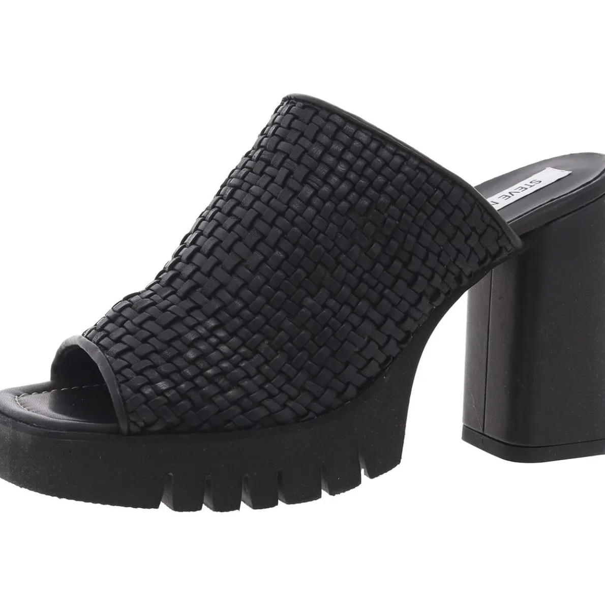 Fayth Leather Slip-On Mule Sandals