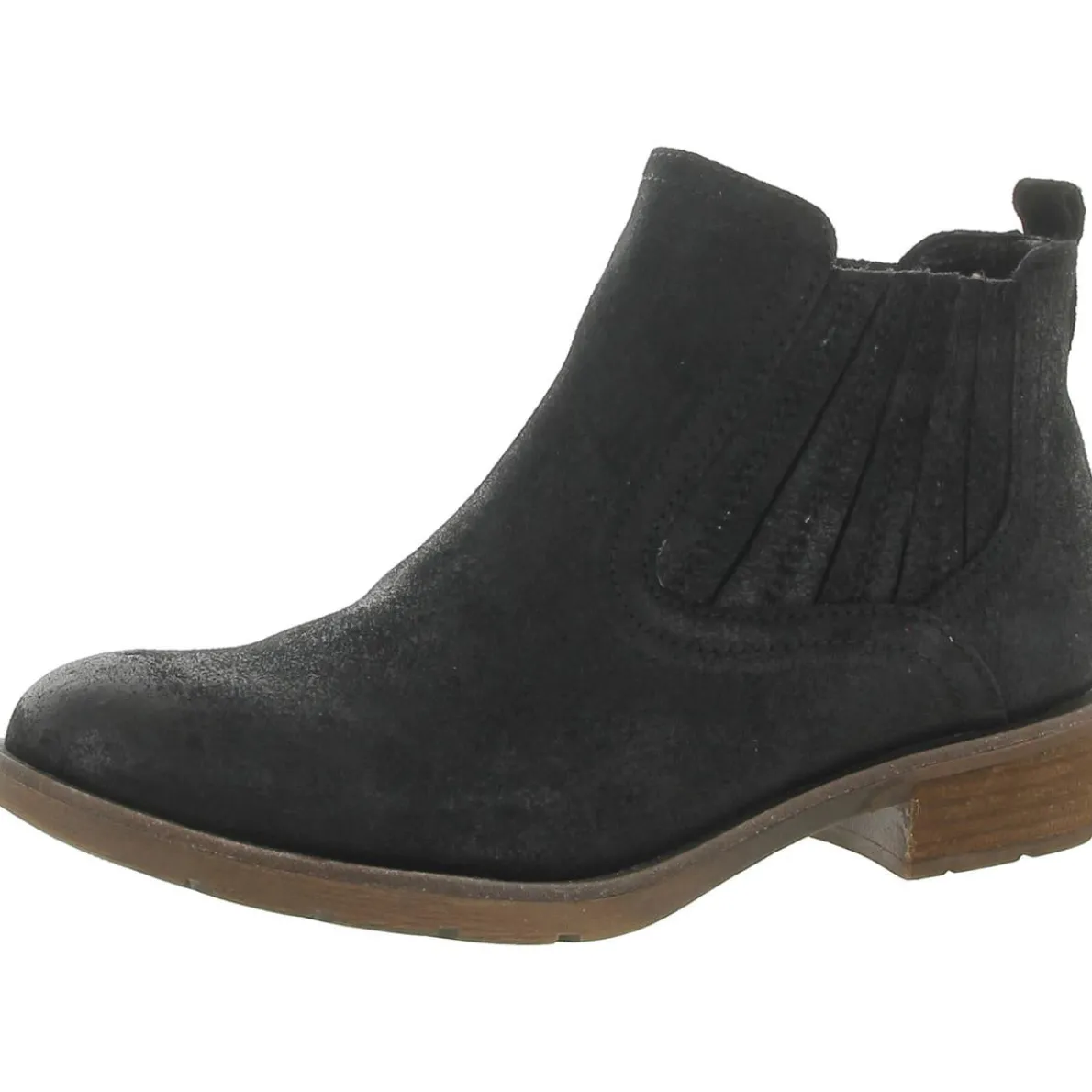 Suede Chelsea Booties