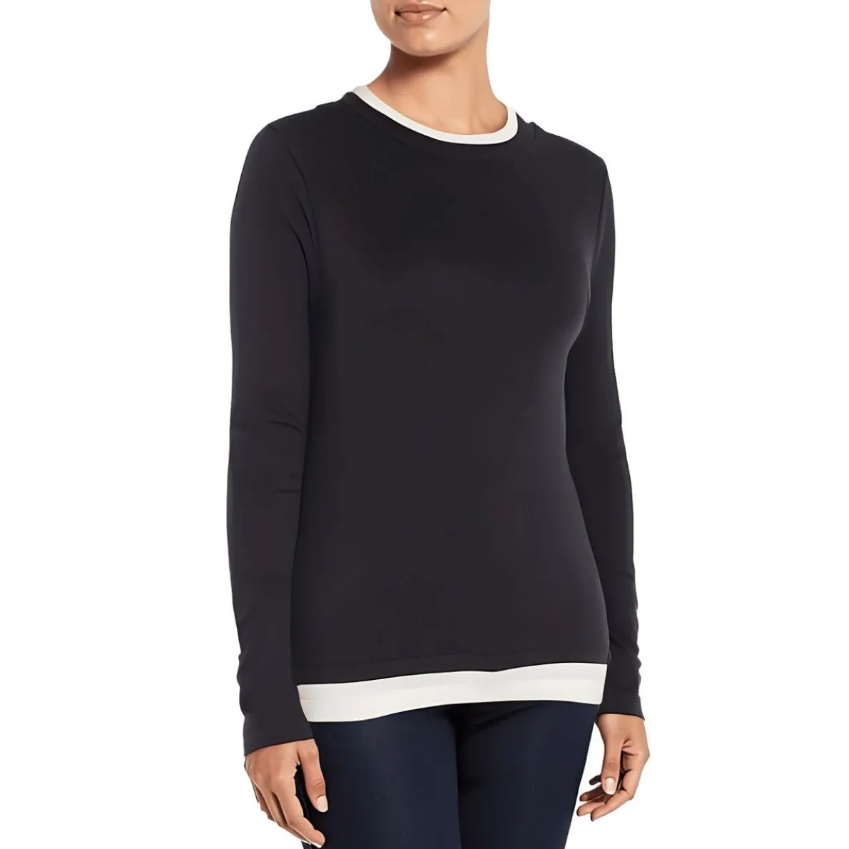 Veronica Layered Jersey Pullover Top