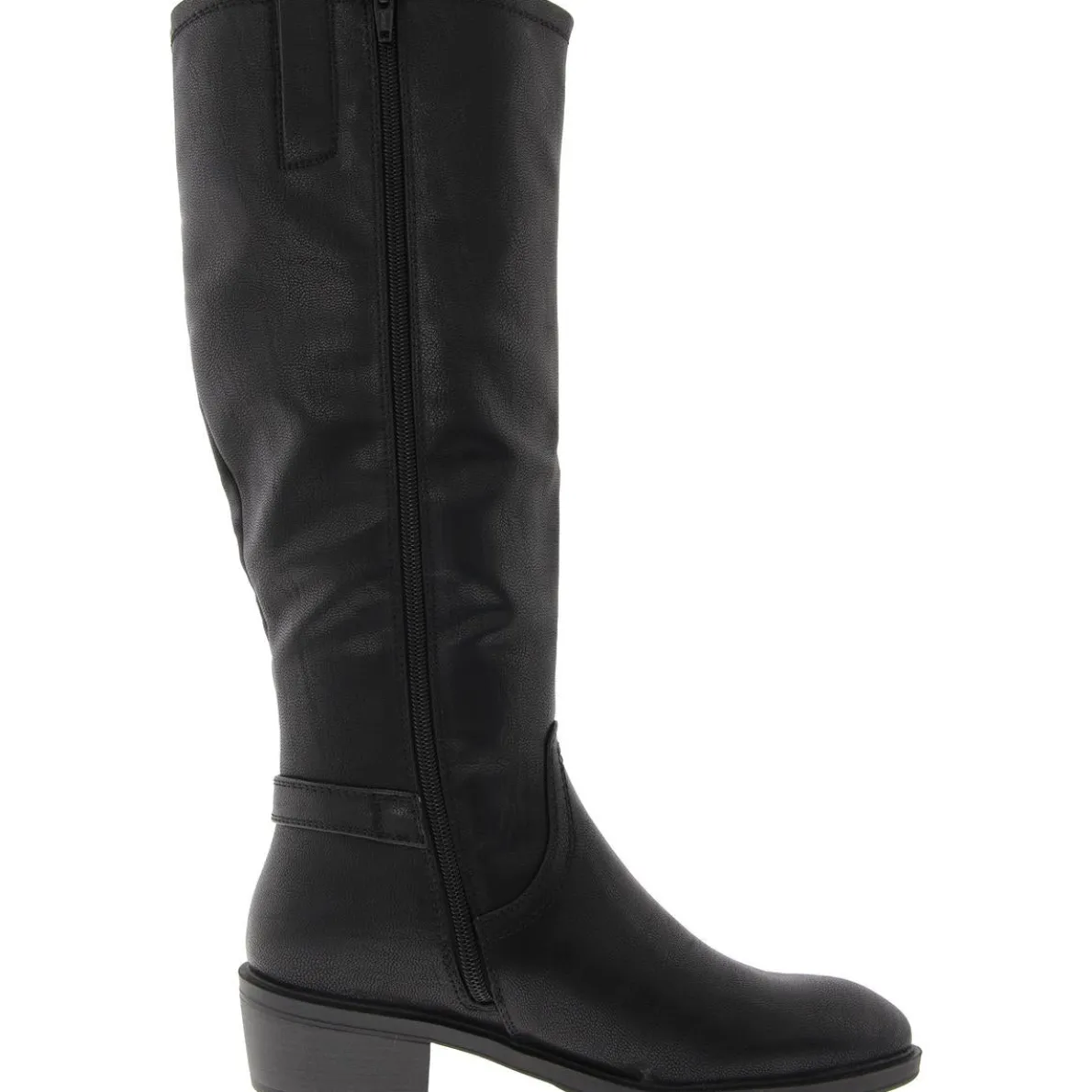 NENA Solid Faux Leather Knee-High Boots
