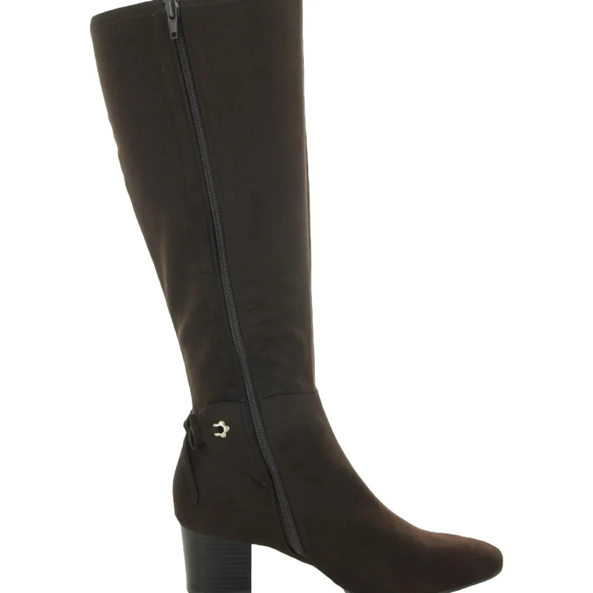 Jaccque Block Heel Mid-Calf Boots