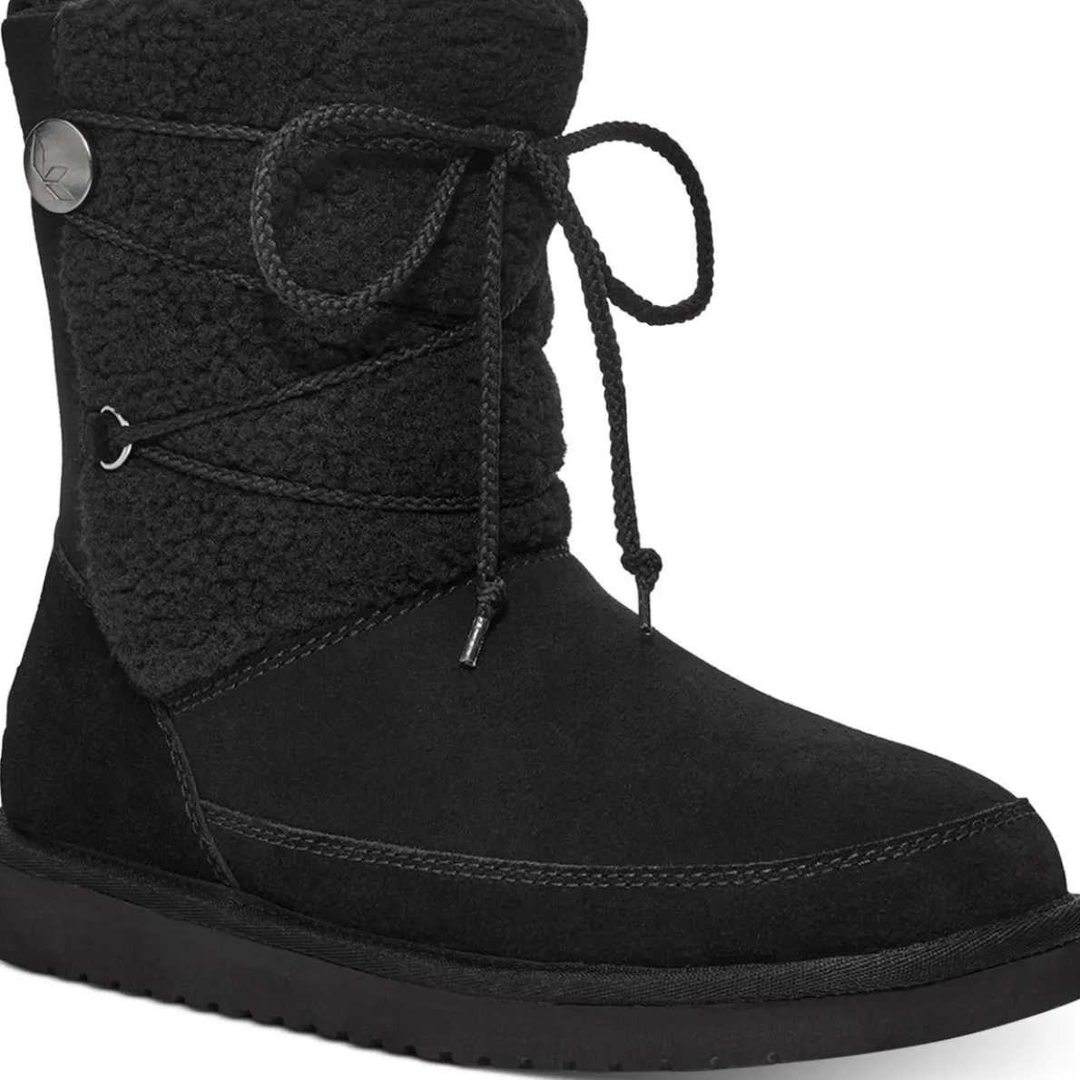 Michon Mid-Calf Round Toe Booties