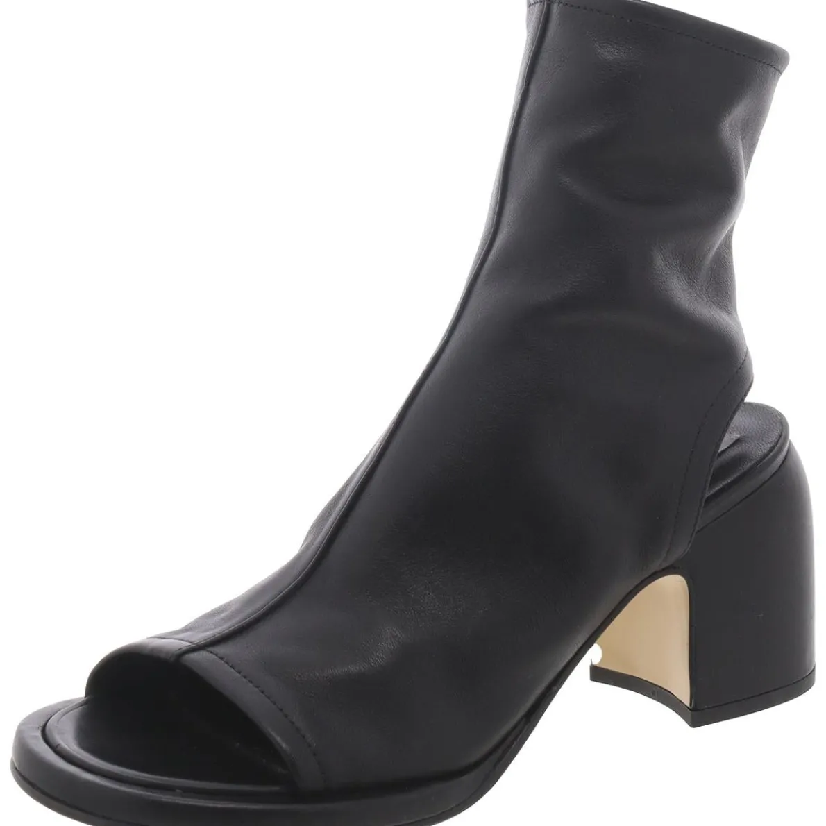 Cashel Leather Open Toe Booties