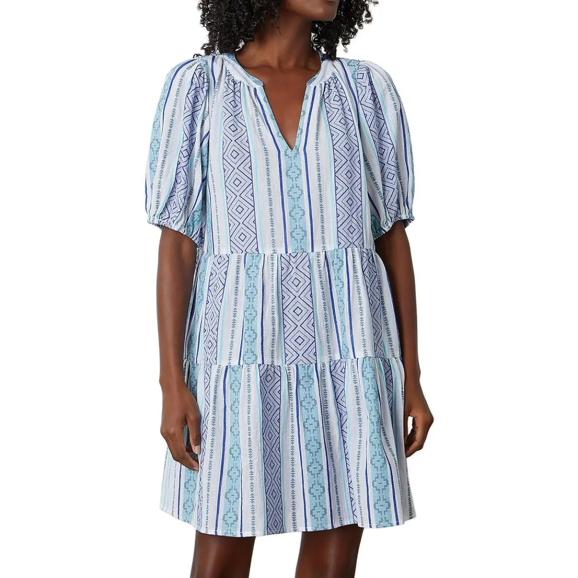 Cotton Short Mini Dress