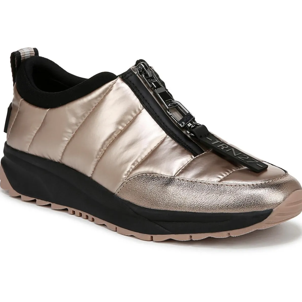 LW Breakaway Zipper Quilted Casual And Fashion Sneakers