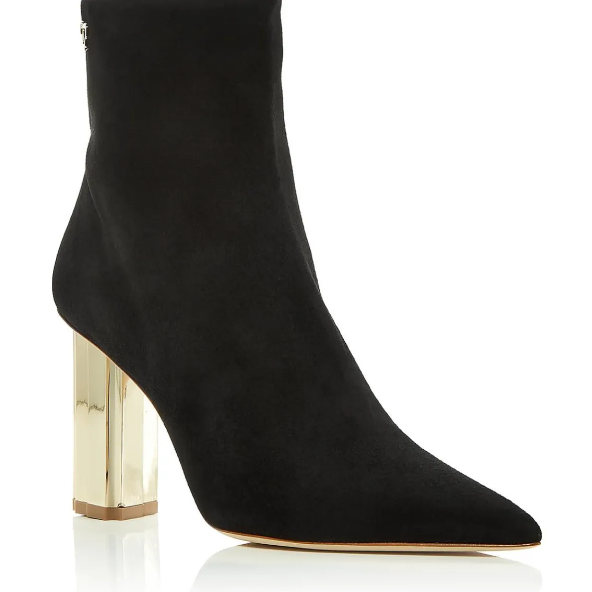 Laika Suede Heeled Ankle Boots