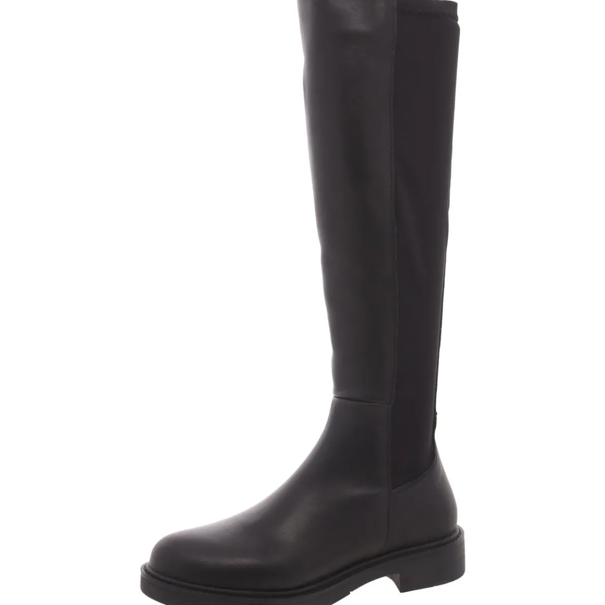 Lexington Leather Zipper Knee-High Boots