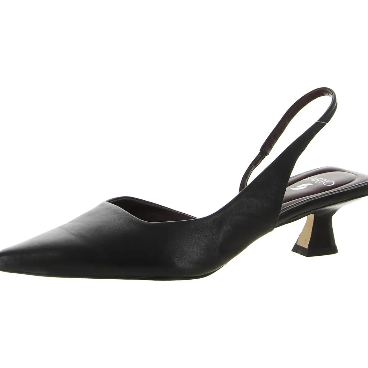 Franco Sarto Devin Comfort Insole Pointed Toe Slingback Heels