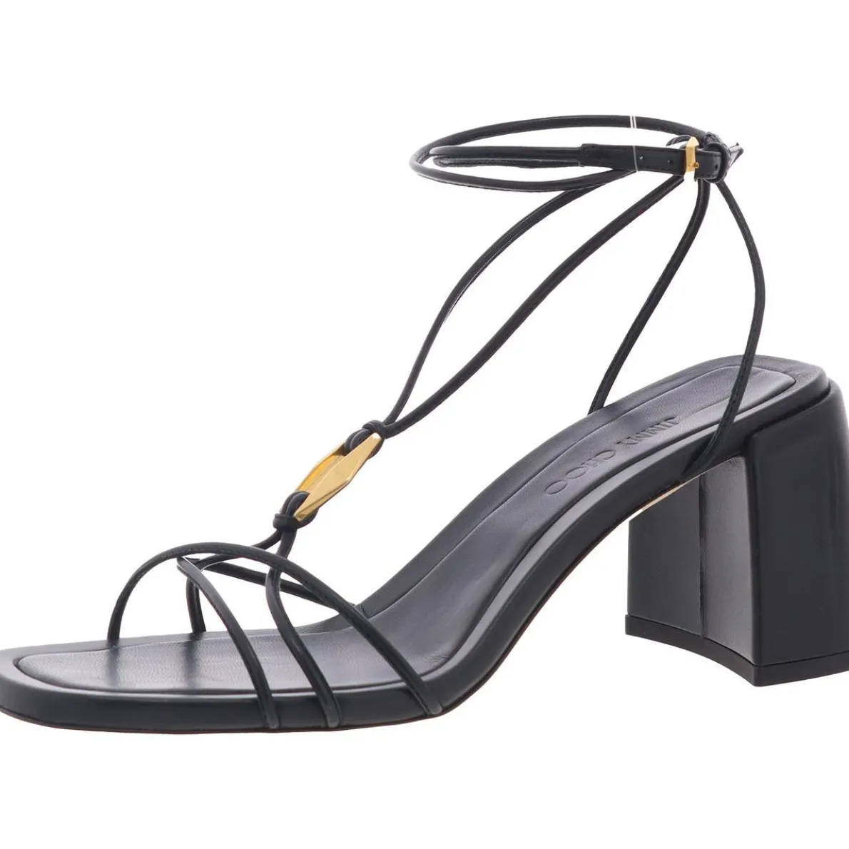 Onxyia Leather Strappy Sandals