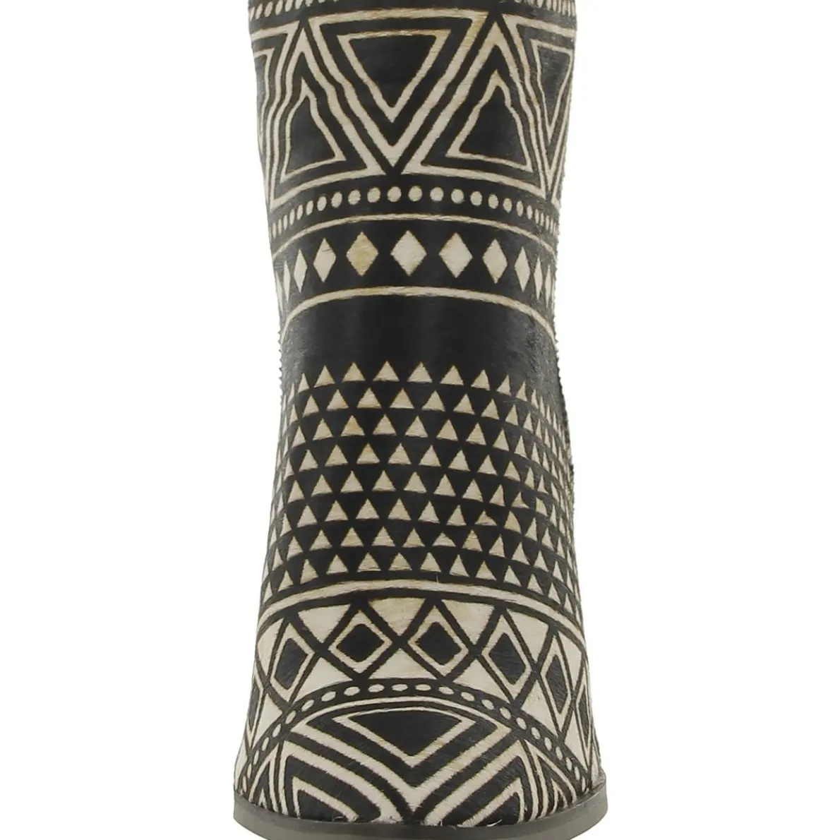 Munise 2 Leather Calf Hair Booties