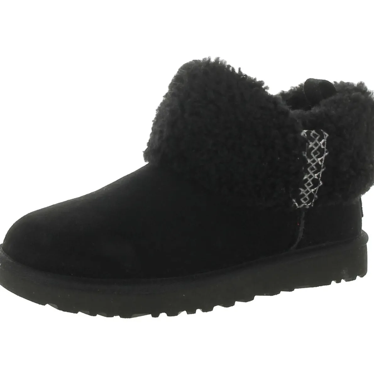 Ultra Mini Suede Winter Shearling Boots