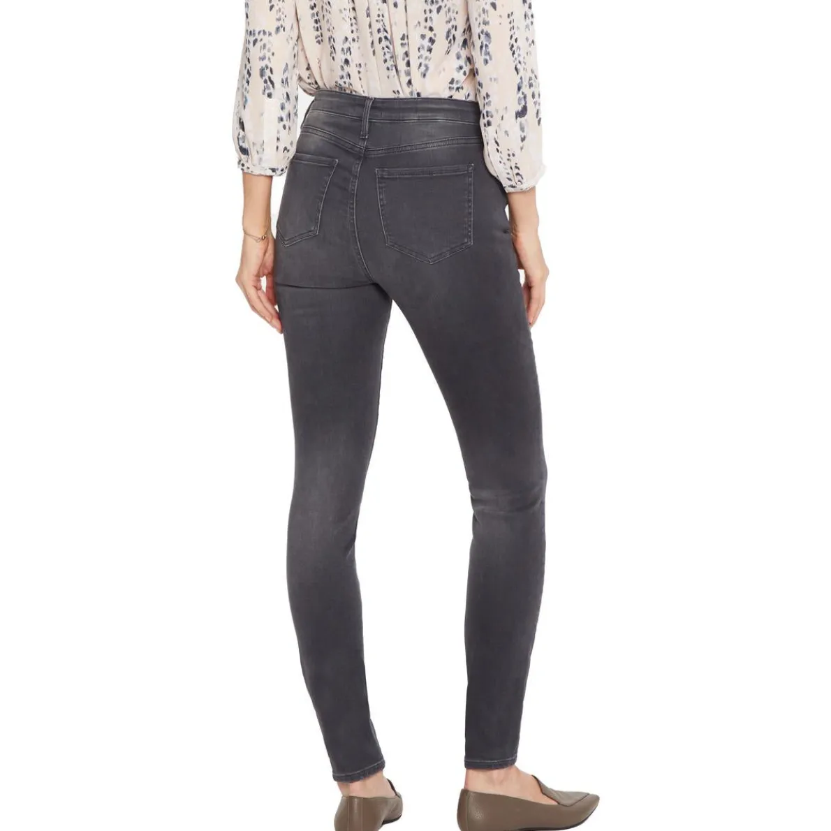 Ami High Rise Crop Colored Skinny Jeans