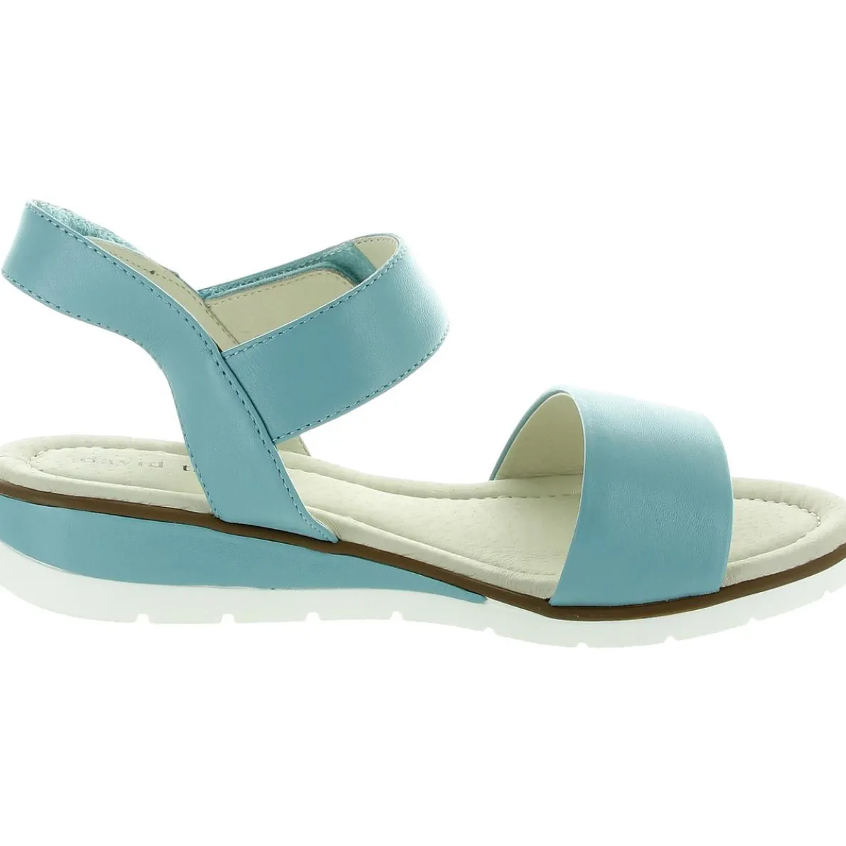 Scala Adjustable Leather Slingback Sandals