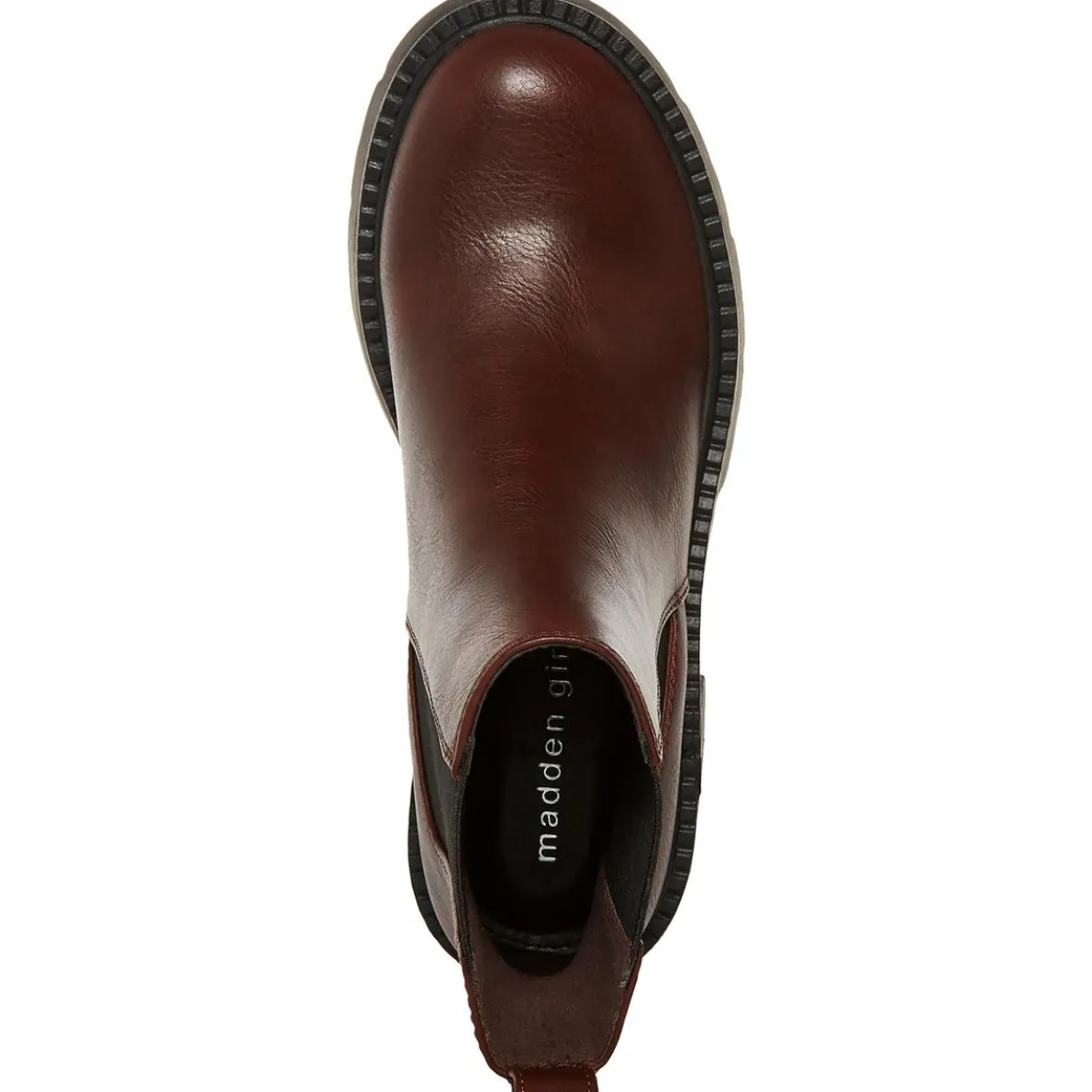 Trust Faux Suede Lug Sole Chelsea Boots