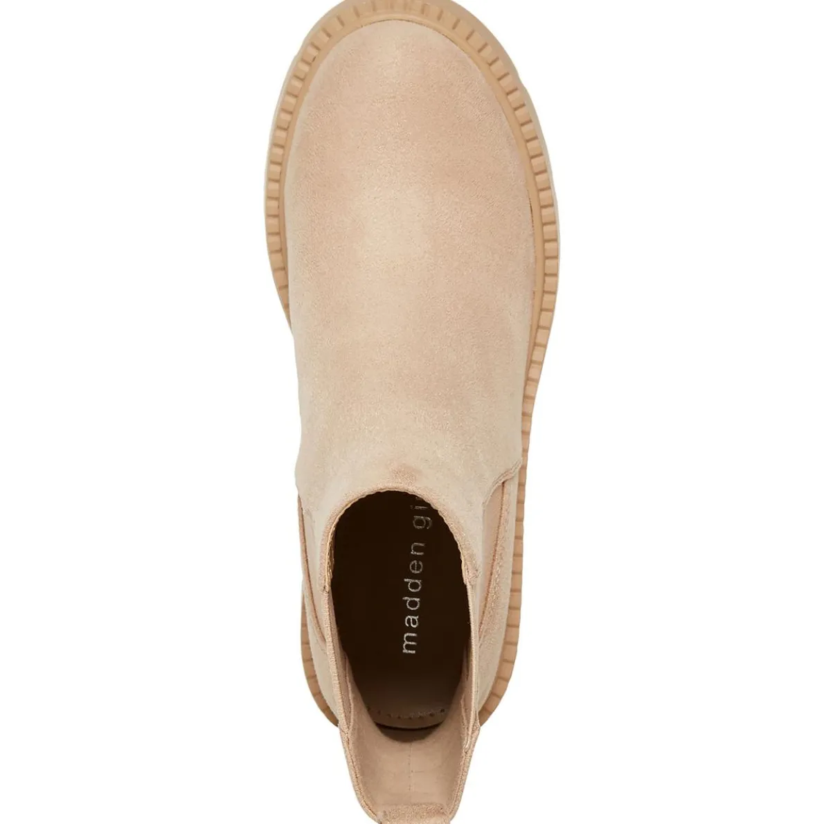 Trust Faux Suede Lug Sole Chelsea Boots