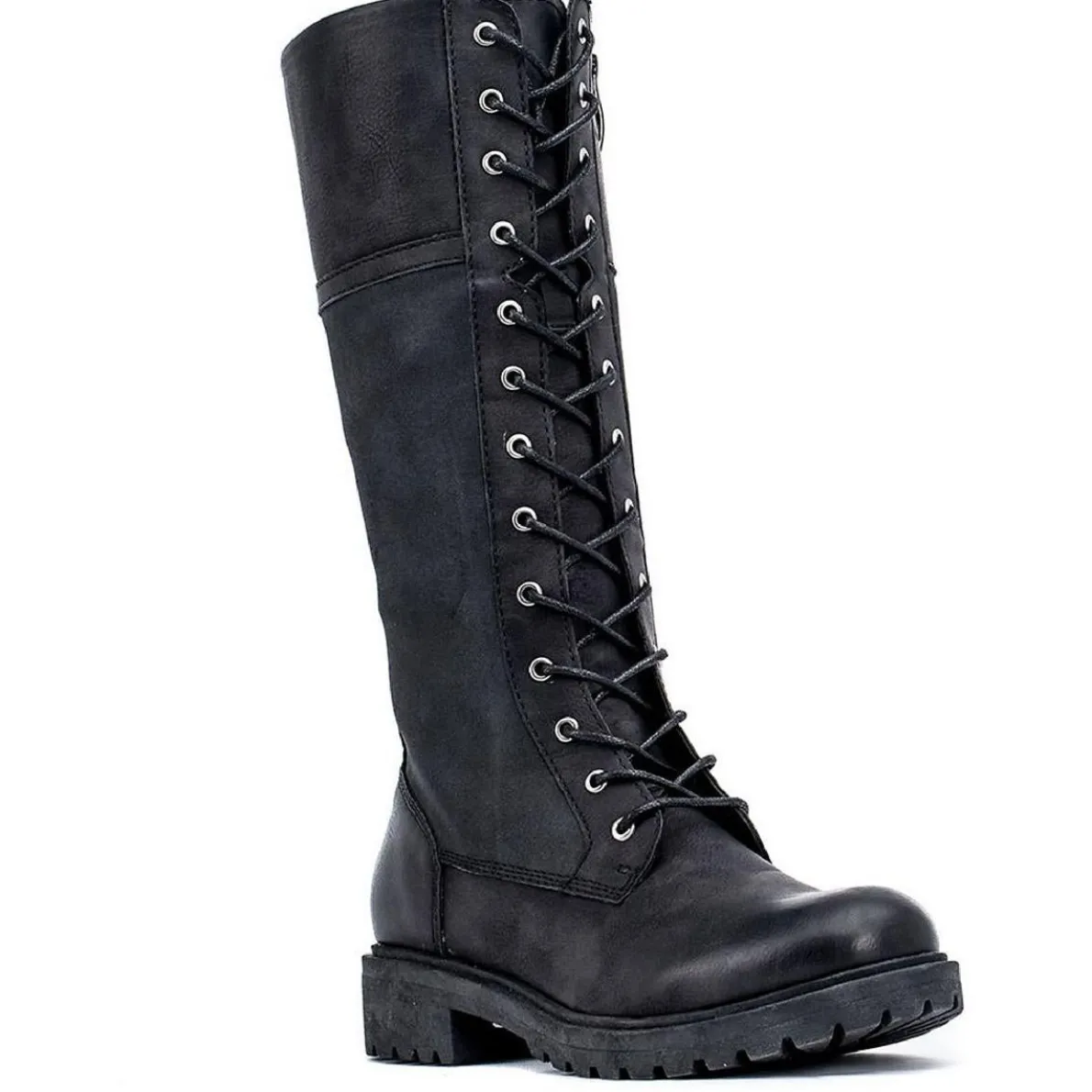Hanker Combat & Lace-up Boots