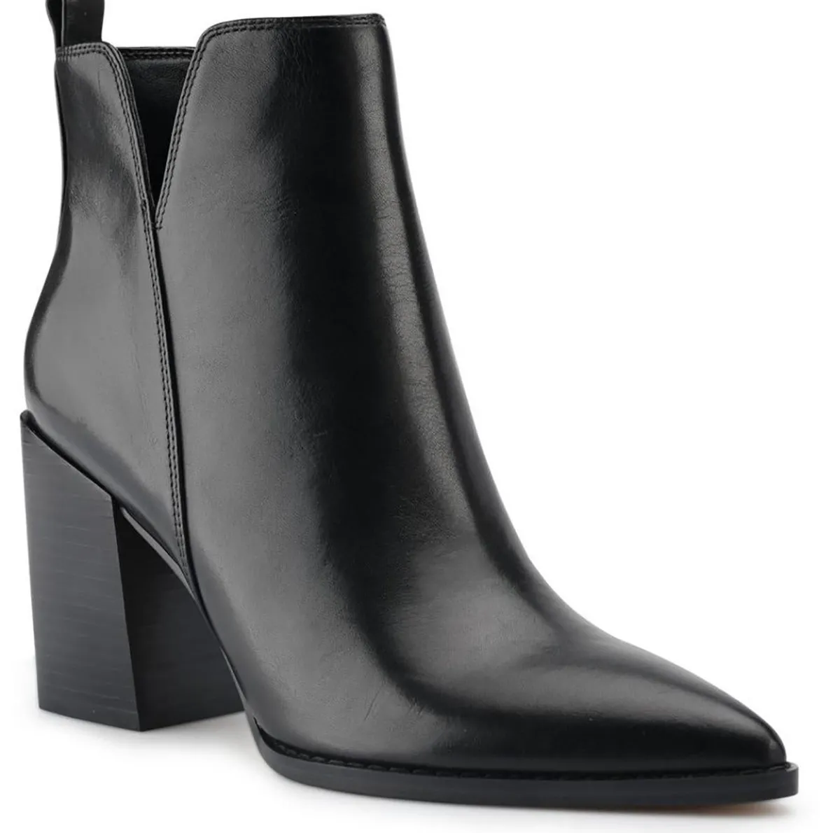 Birds Zipper Ankle Boots