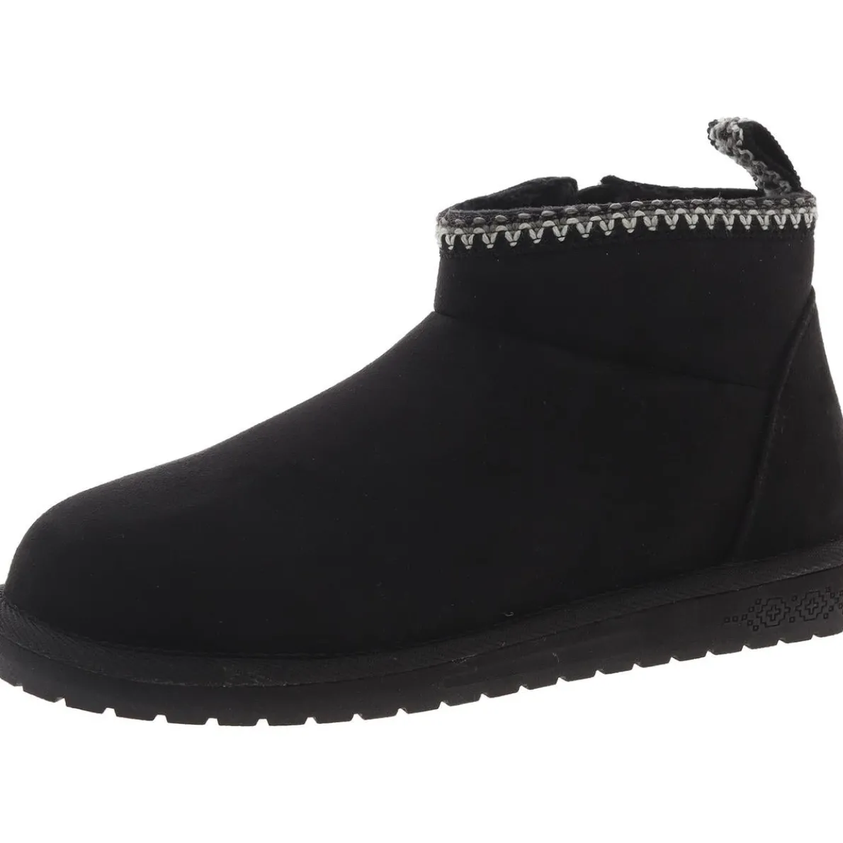 Faux Fur Lined Faux Suede Winter & Snow Boots