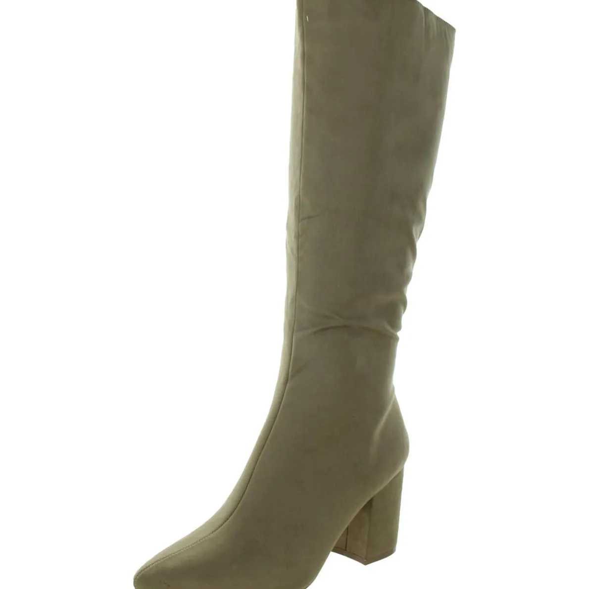 008754 Zipper Knee-High Boots