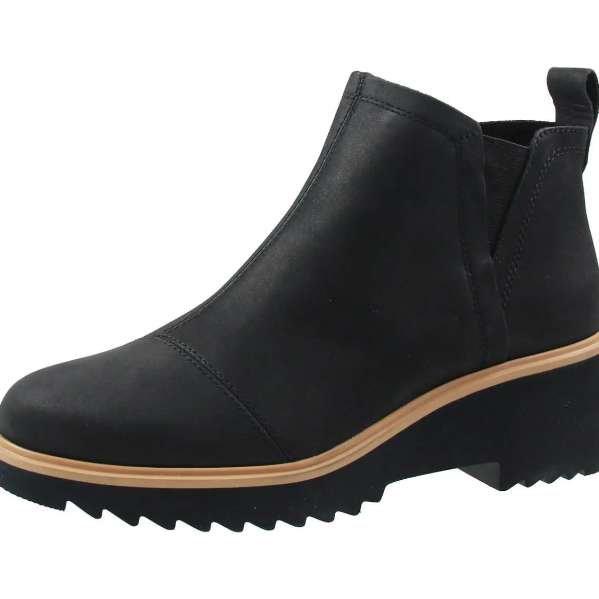 Maude Zipper Leather Booties