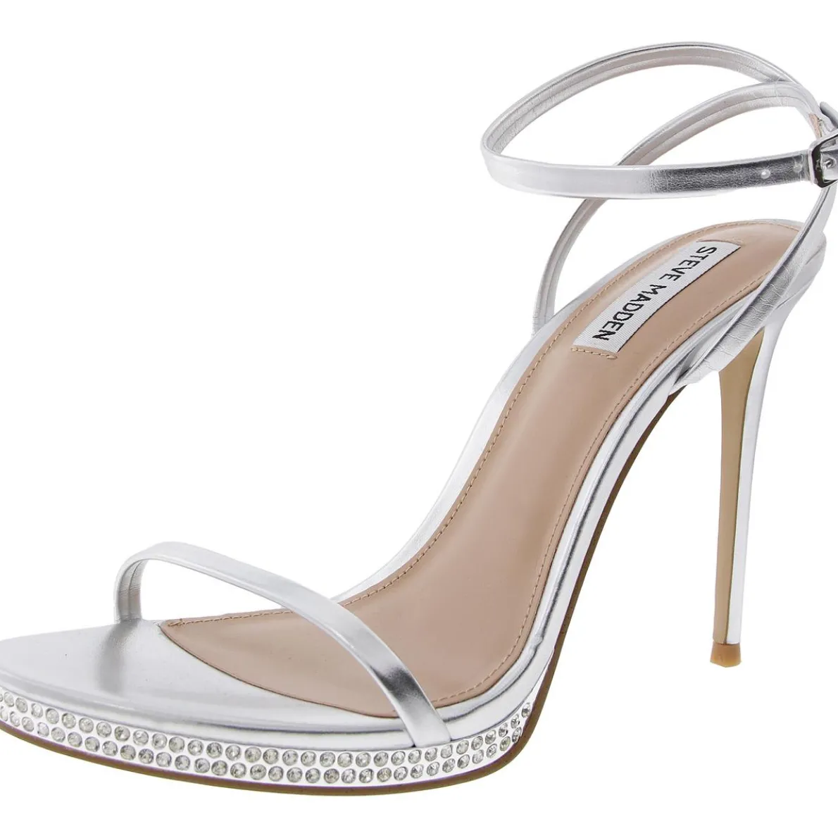 Ari Rhinestone Patent Heels