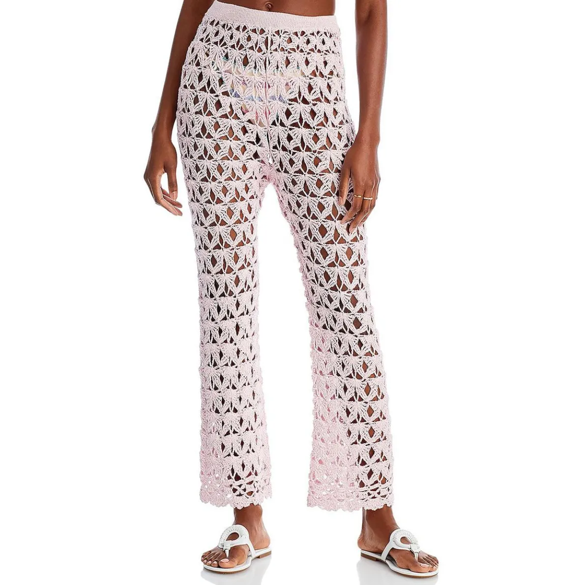 April Crochet Pants Cover-Up