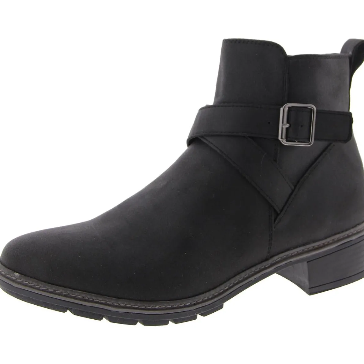 Elie Zip Up Slip On Ankle Boots