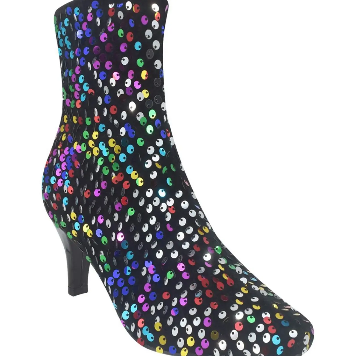 Naja Sequin Sequined Zip Up Ankle Boots