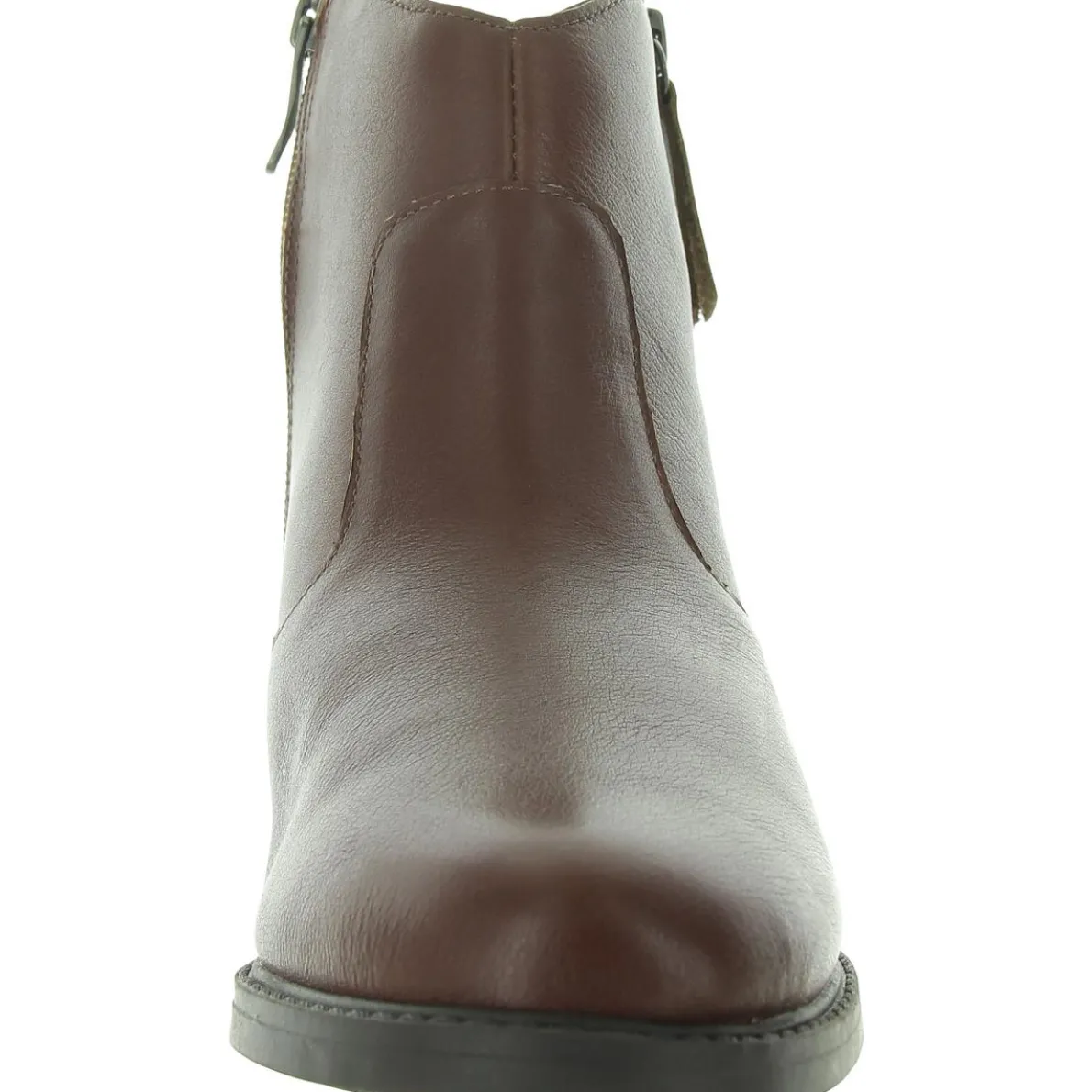 Lacy Leather Padded Insole Booties