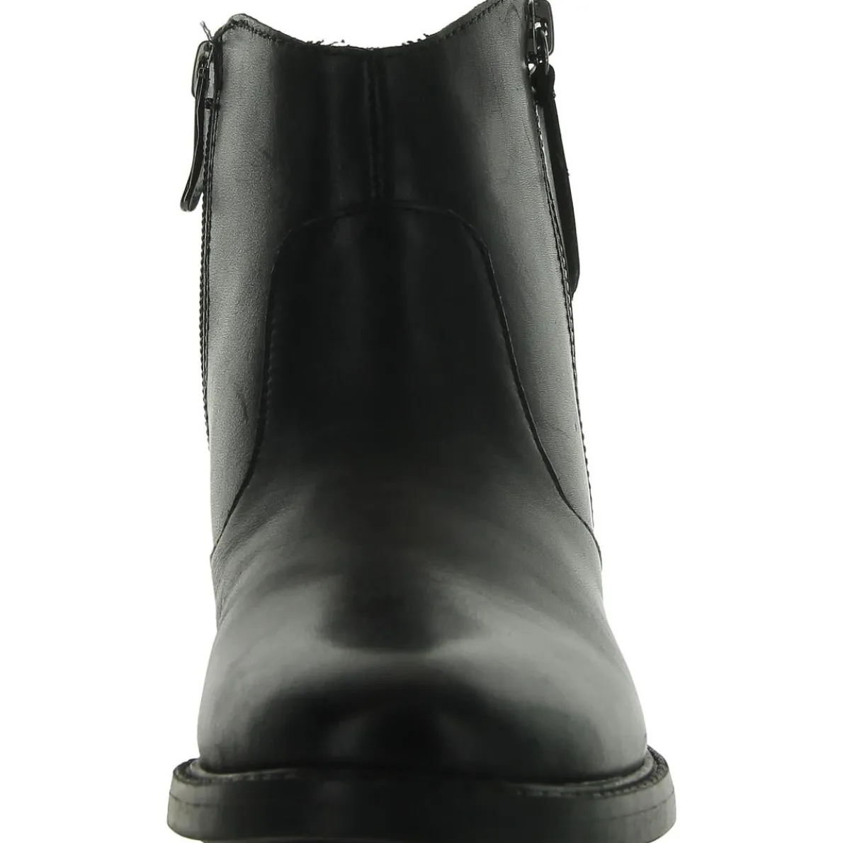 Lacy Leather Padded Insole Booties