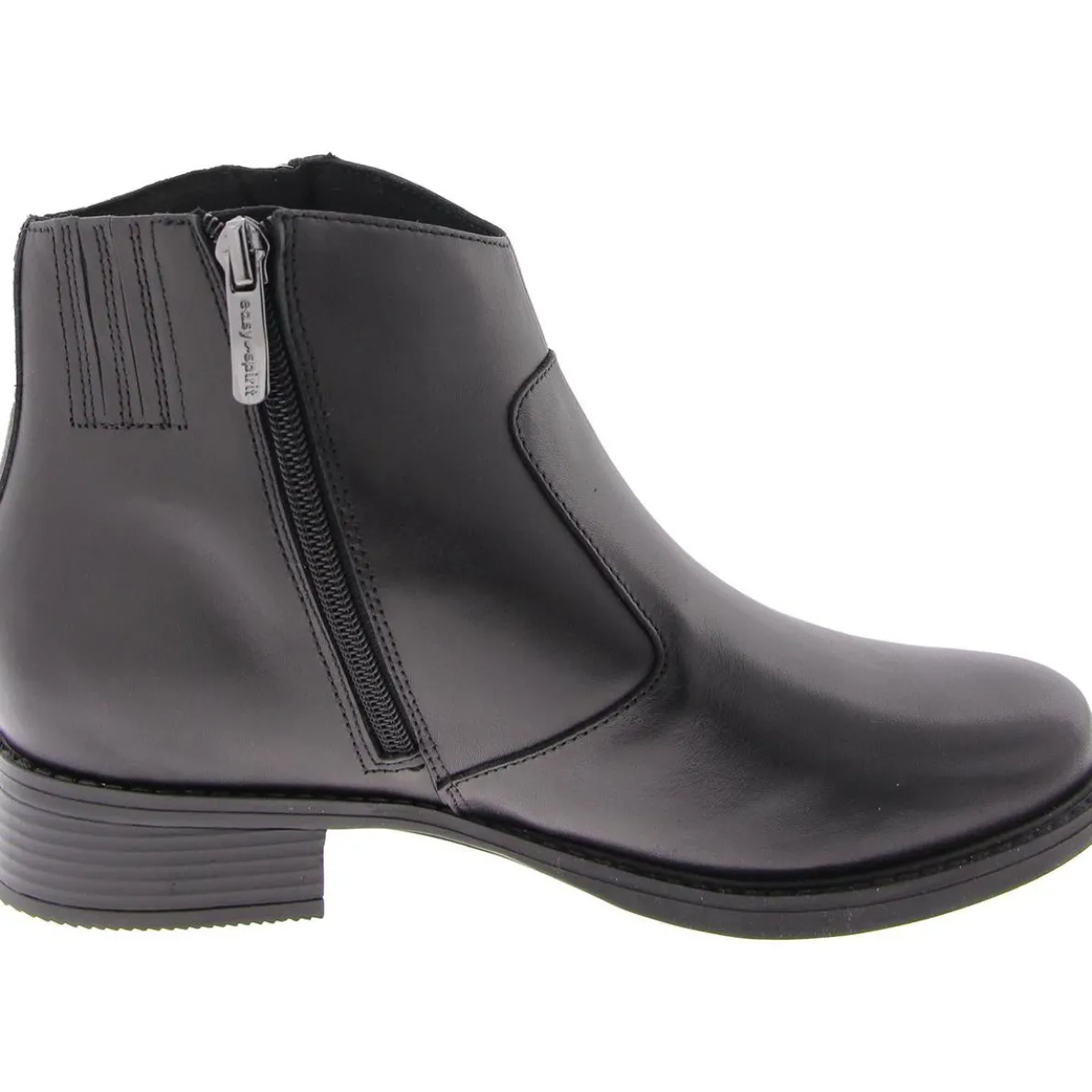 Lacy Leather Padded Insole Booties