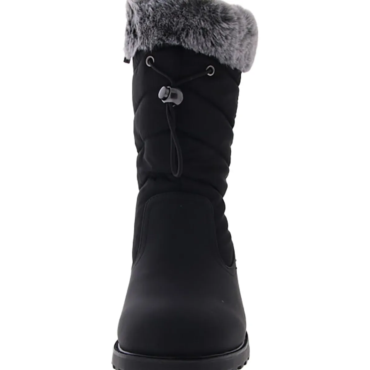 Bryce Faux Fur Lined Zipper Mid-Calf Boots