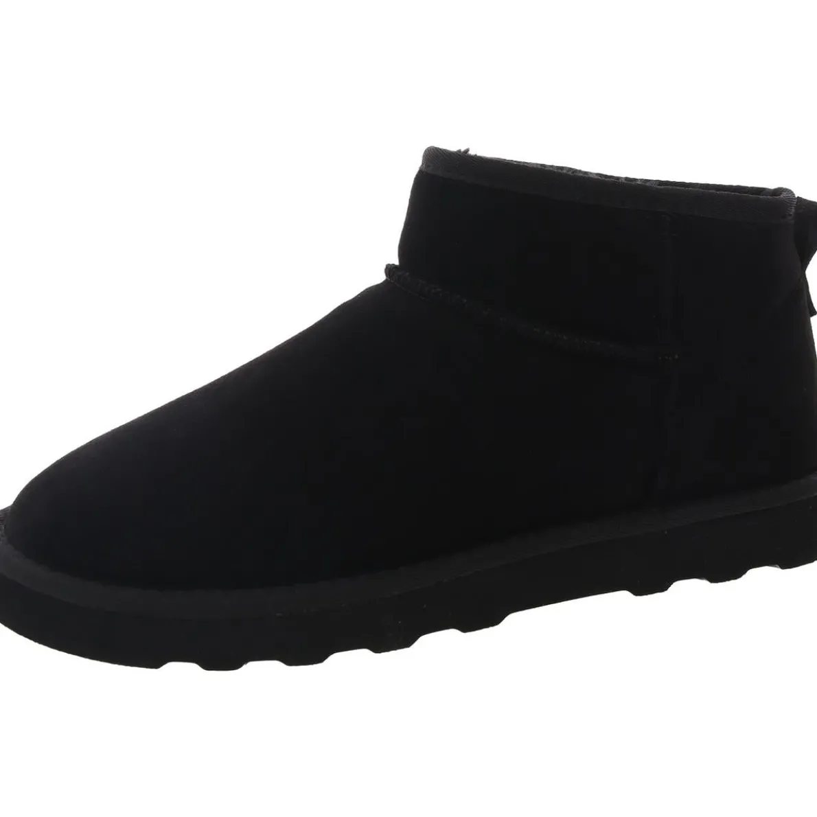 Padded Insole Faux Suede Shearling Boots