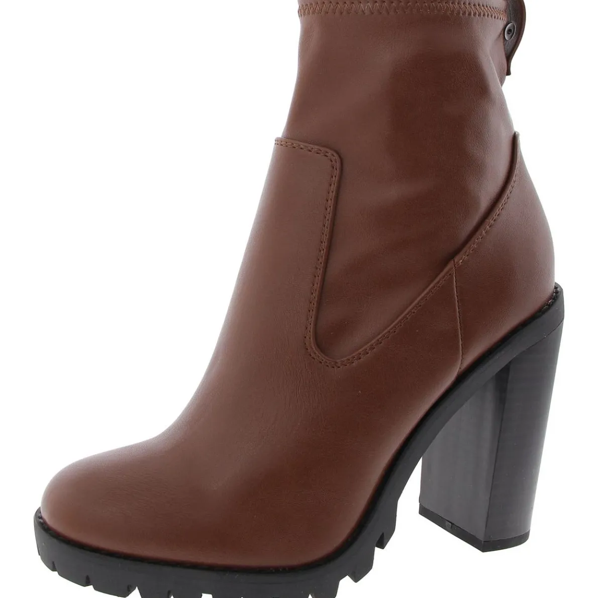 Pella Round Toe Zipper Ankle Boots