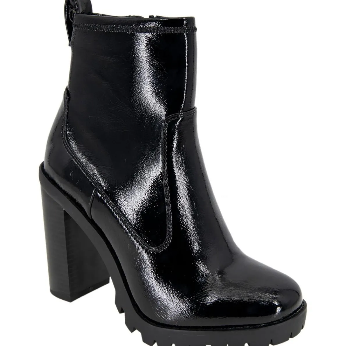 Pella Round Toe Zipper Ankle Boots