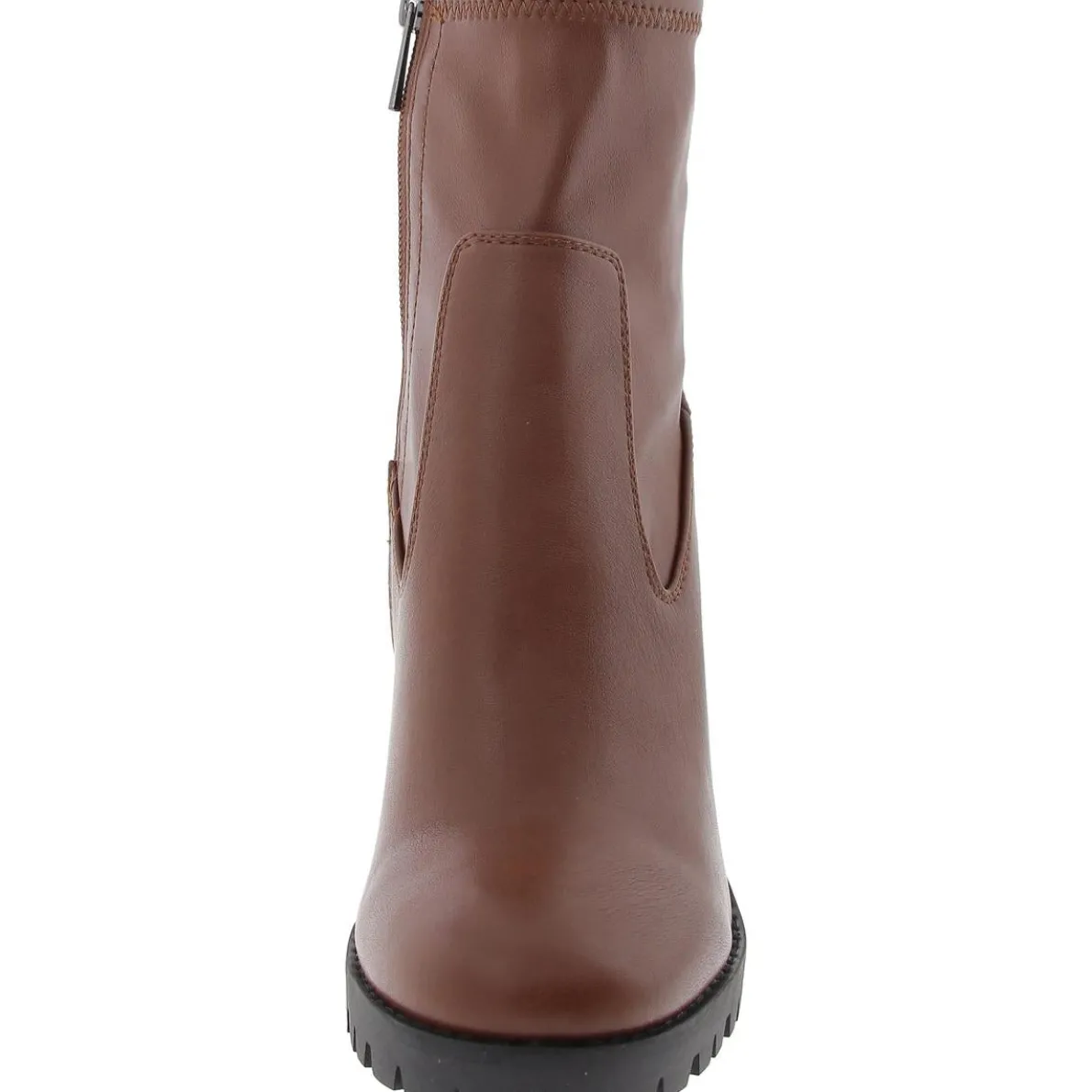 Pella Round Toe Zipper Ankle Boots